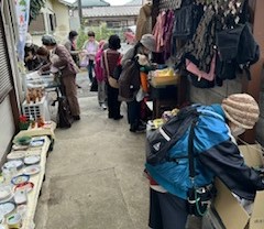 ガレージセール①