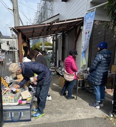 ガレージセール①