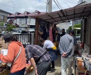 ガレージセール①