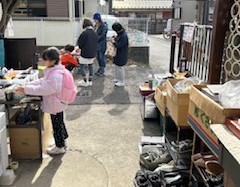 ガレージセール②