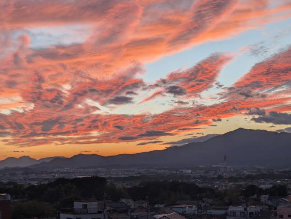 3-田添PXL_20251106_075007965　晩秋の夕暮れ