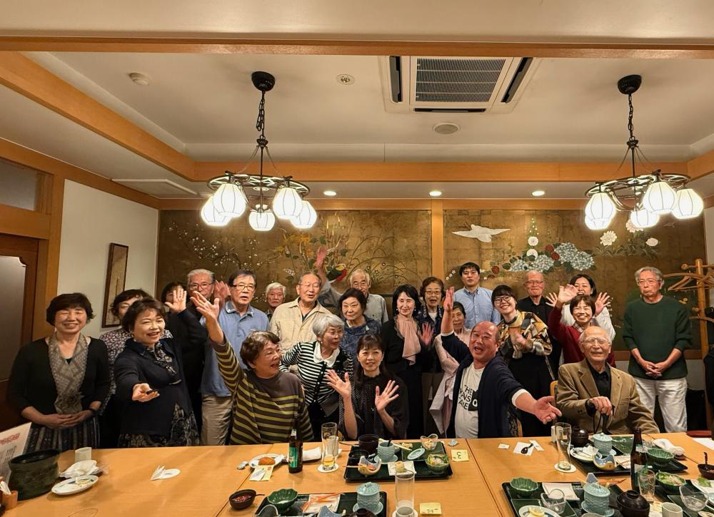 打ち上げ全景ー２